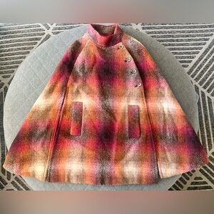 BORU By Jimmy Hourihan Dublin Ireland 70s Vintage New Wool Cape